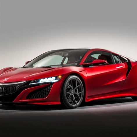 Honda NSX odtwarza geoglif "Koliber"
